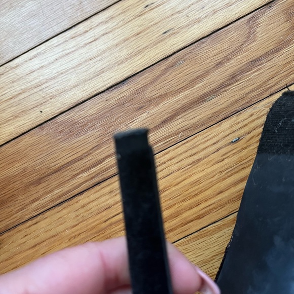 Mix No. 6 Black Lace Platform Heels - Picture 2 of 6